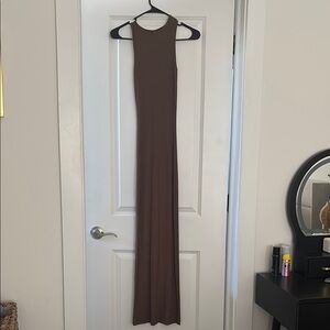 Skims Maxi Dress - Brown